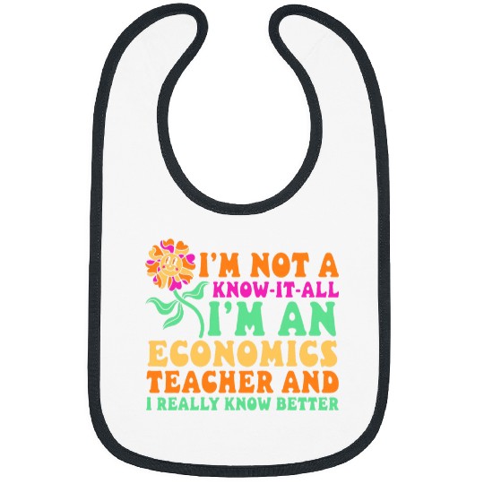 Economics Teacher 8 Bibs