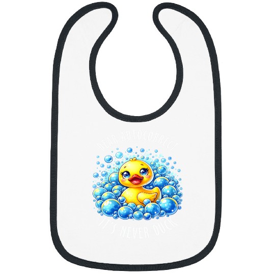 Duck Pet Ducklings Bath Duck Quacking 121 Bibs