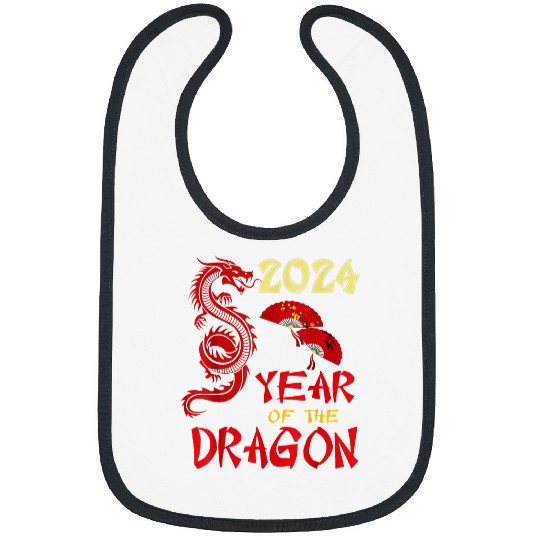 Dragon Pet Chinese New Year Lunar New Year Kids Bibs