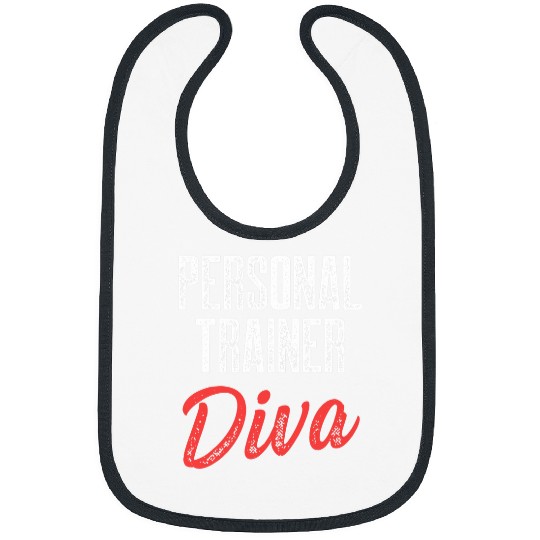 Personal Trainer Gym Coachs Fun Diva Wellness Coaching Bibs