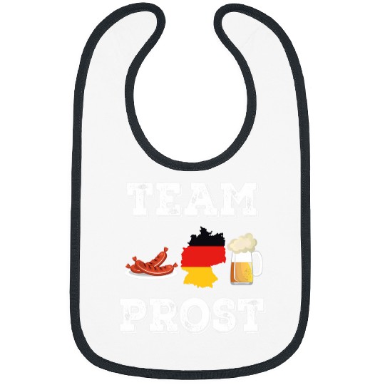 Beer Fun German Oktoberfest Team Prost Bratwurst Beer Germany Bibs