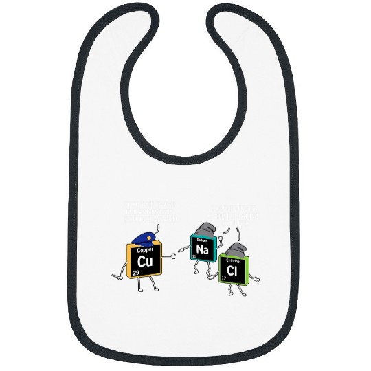Police Job Salt and Copper Periodic Table Police Pun Chemistry 1 Bibs