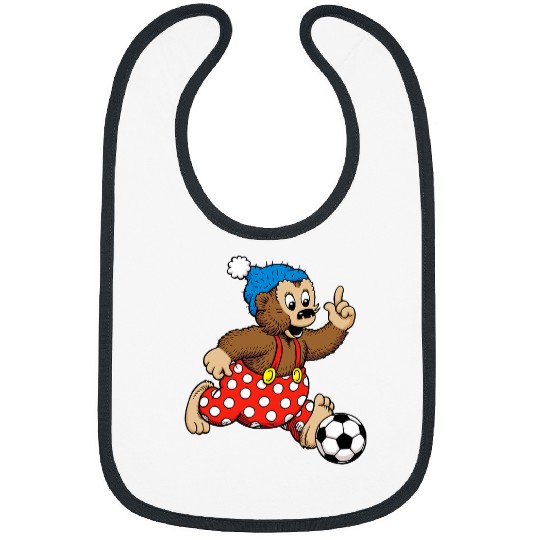 Bear Pet PETZI The Bear Rasmus Klump The Bear Logo Spring Bibs