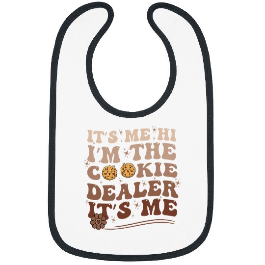 Its Me Hi Im The Cookie dealers Girls Scout Troop Scouting 21 Bibs
