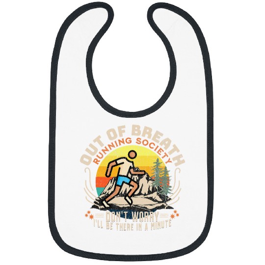 Funny Out of Breath Running Society Dont Worry for Runners 9 Bibs