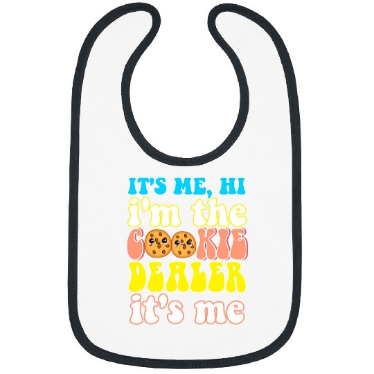 Its Me Hi Im The Cookie dealers Girls Scout Troop Scouting 1 Bibs