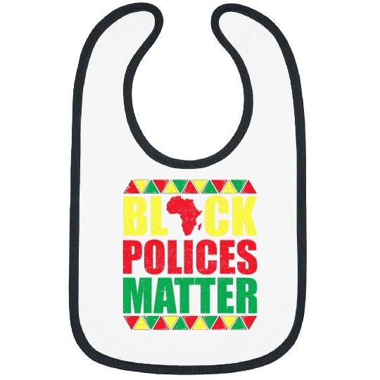 Discover Police Job Black Polices Matter Black History Month Bibs