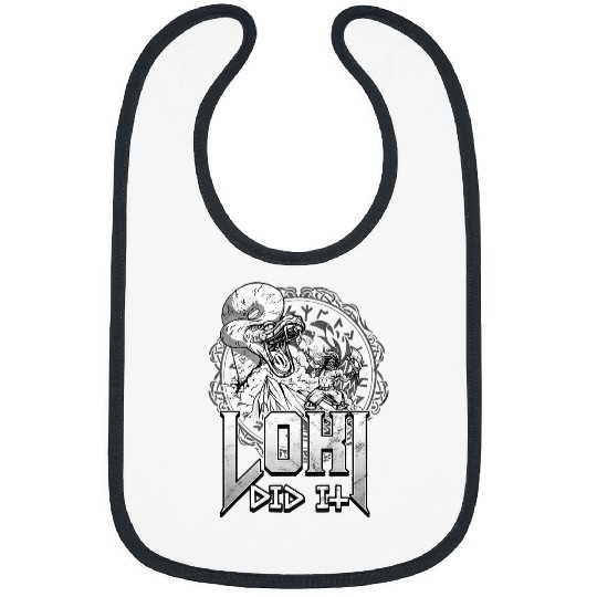 Norse Viking Mythology Design for Viking Warriors 29 Bibs