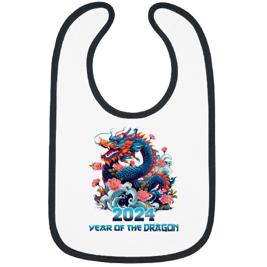 Dragon Pet Chinese New Year Year of the Dragon Happy New Year 4 8 Bibs