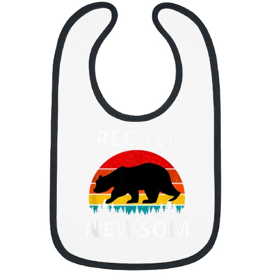 Bear Pet Recall Gavin Newsom californias Election Bear Sunset Designs Bibs