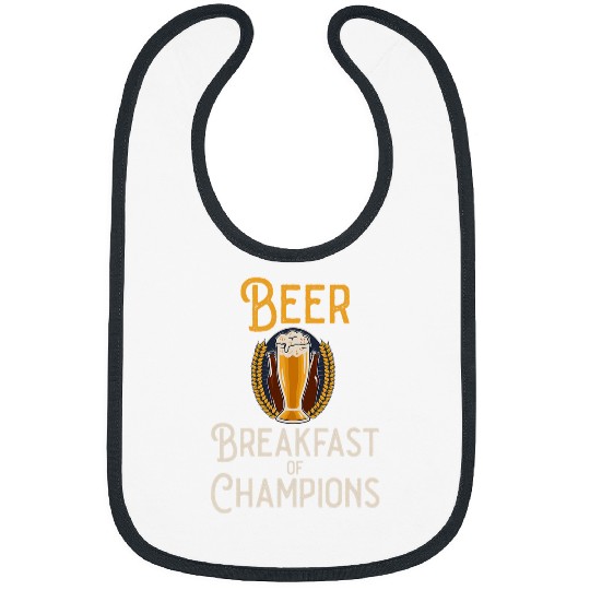Beer Fun Beer Breakfast of Champions Bibs