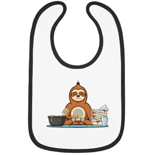 Discover Sloth Pet Making Household Rodent Washing Dishes Bibs