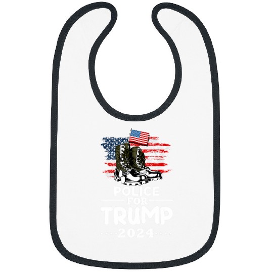 Donald Trump 2024 for Police Patriotic Election Bibs