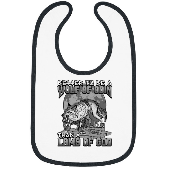 Norse Viking Mythology Design for Viking Warriors 19 Bibs