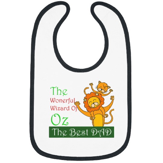 Lion Pet The Wonderful Wizard Of Oz Lion The bests DAD Father s Day Bibs