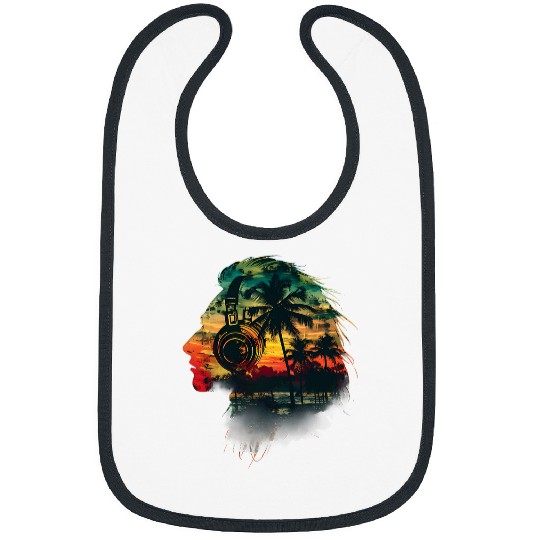 Lion Pet Rasta Reggae Music Headphones Lion Of Judah Jamaican Pride 2 Bibs