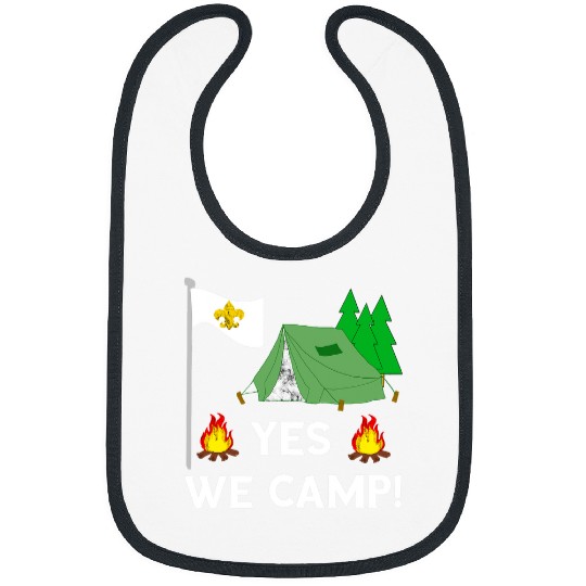 Scout Job Yes We Camp Camping Tent Scout Lily Scout Bibs