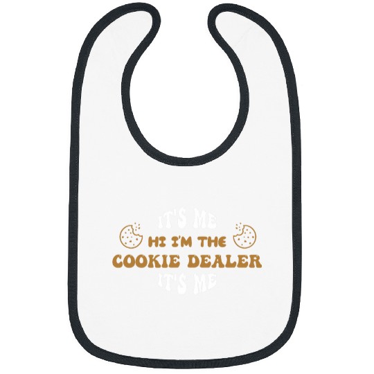 Its Me Hi Im The Cookie dealers Girls Scout Troop Scouting 5 Bibs