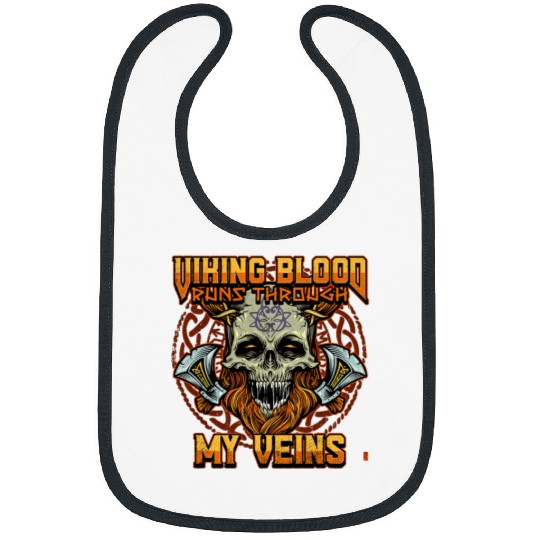 Norse Viking Mythology Design for Viking Warriors 11 Bibs