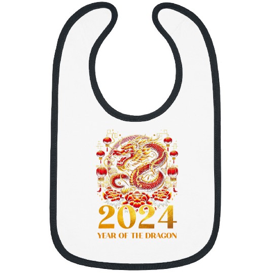Dragon Pet Chinese New Year Year of the Dragon Happy New Year 20 Bibs