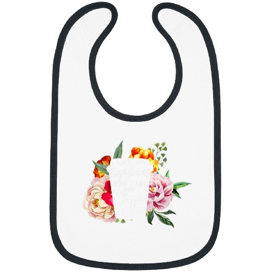 Coffee Fun I Like My Exfoliant How I Like My Coffee Strong Esthetician Bibs