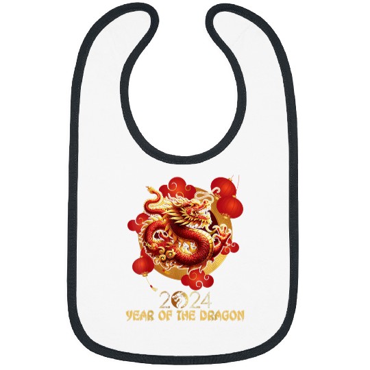 Dragon Pet Chinese New Year Year of the Dragon Happy New Year 31 Bibs