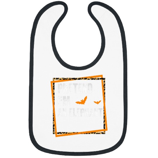 Discover Elephant Pet Pretend I m An Elephant Easy Lazy Halloween Costume Party Bibs