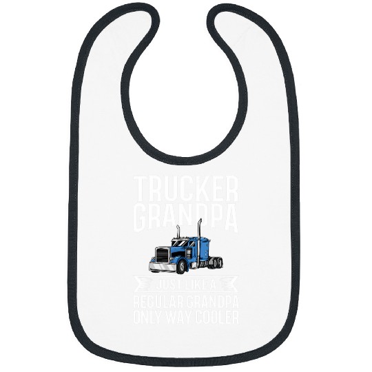 Mens Semi Truck Driver Trailer Trucker Training Bibs