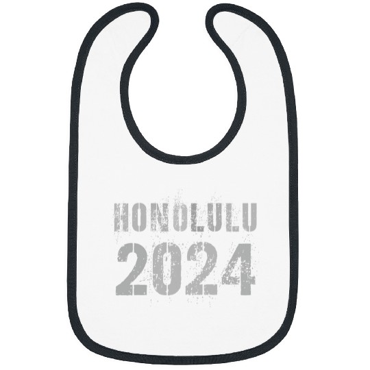 Kids Honolulu 2024 Spring Break Cruise Summer Off Duty Trip Bibs