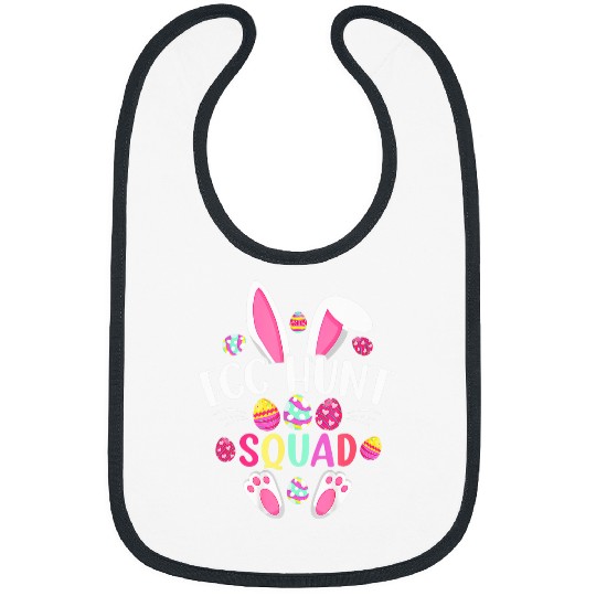 Egg Hunt Squad s Funny Easter Day Hunting Season Bibs