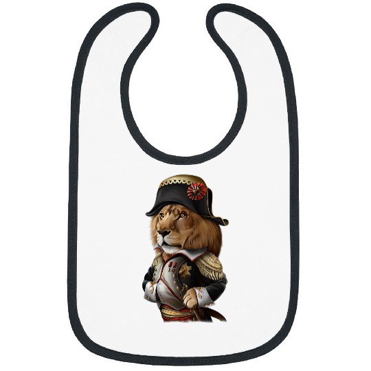 Lion Pet as Napoleon Bonaparte of France 1 Bibs