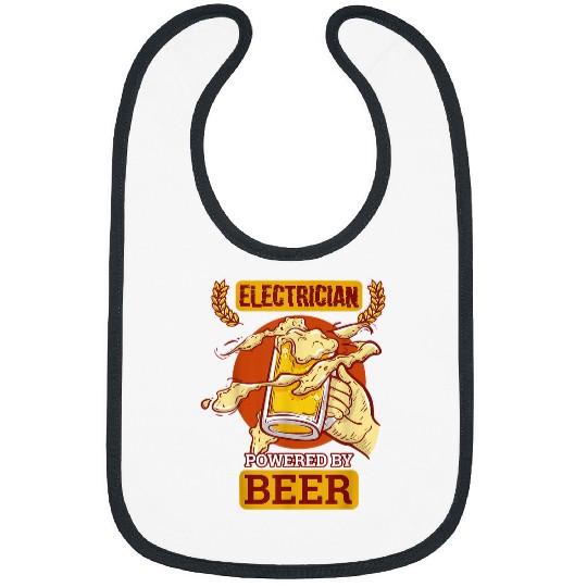 Beer Fun Electrician Powered By Beer Electrician Bibs