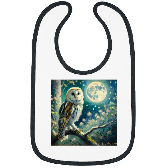 Owl Pet Ancient Hellenic Owl Vibrant Bird Nerd T Boho Nature 4 Bibs