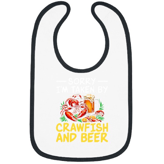 Beer Fun Cajun Crawfish Crayfish Boil Beer Drinking Beer Lover 19 Bibs