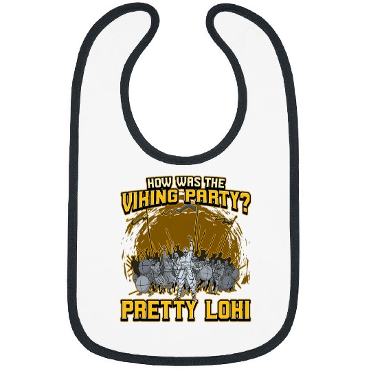 Norse Viking Mythology Design for Viking Warriors 48 Bibs