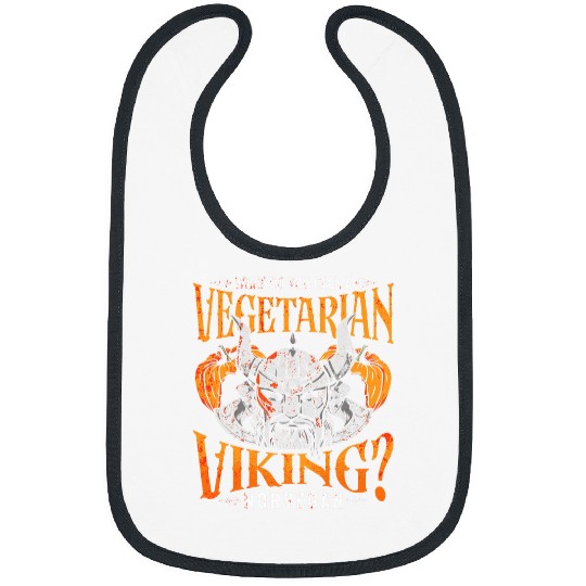 Norse Viking Mythology Vegan Pun for Viking Warriors 1 Bibs