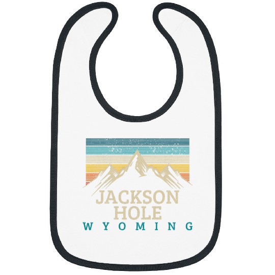 Jackson Hole Wyoming vintages Mountains Nature Hiking Bibs
