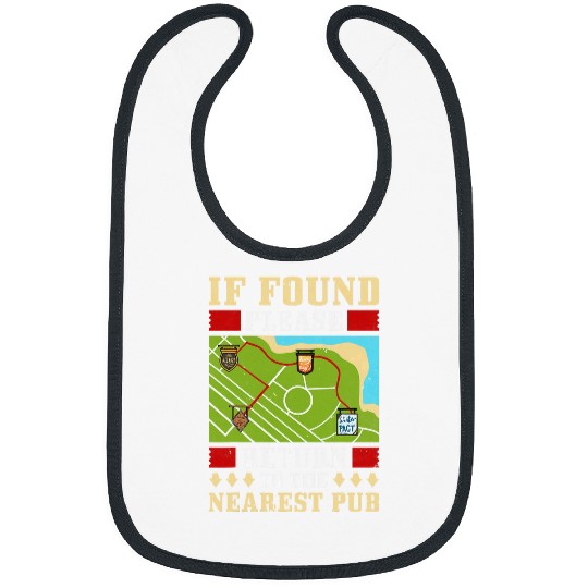 Beer Fun If Found Please Return To Nearest Pub Craft Beer Bar Crawl Bibs