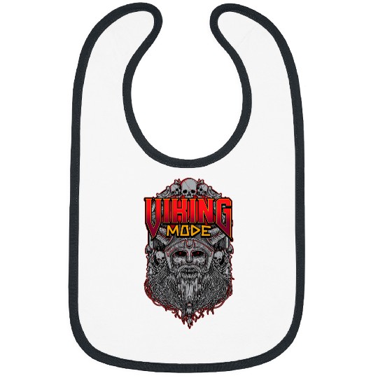 Norse Viking Mythology Design for Viking Warriors 49 Bibs