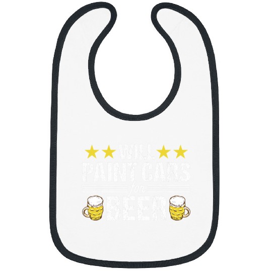Beer Fun Beer Car Painter Funny Beer Automotive Spray Paint Bibs