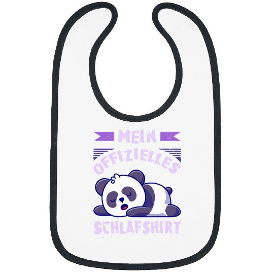 Panda Pet My Official Sleep Pajama Panda Bibs