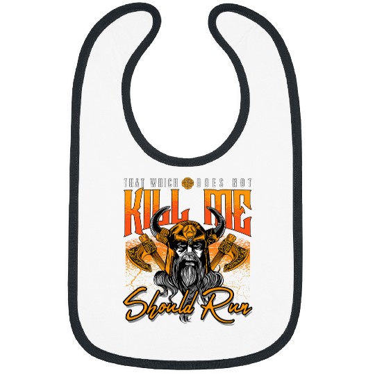 Norse Viking Mythology Design for Viking Warriors 47 Bibs
