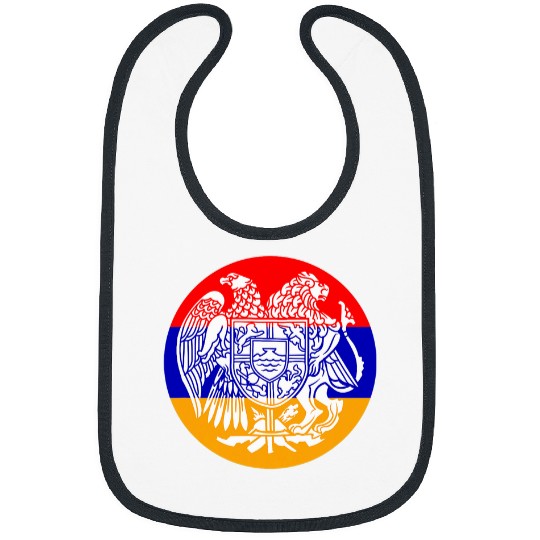 Lion Pet Armenian Flag National Sheild Lion Eagle Armenia Bibs