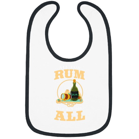 Beer Fun Pirate Rum Funny Drinking Captain Drink Alcohol Buccaneer Bibs