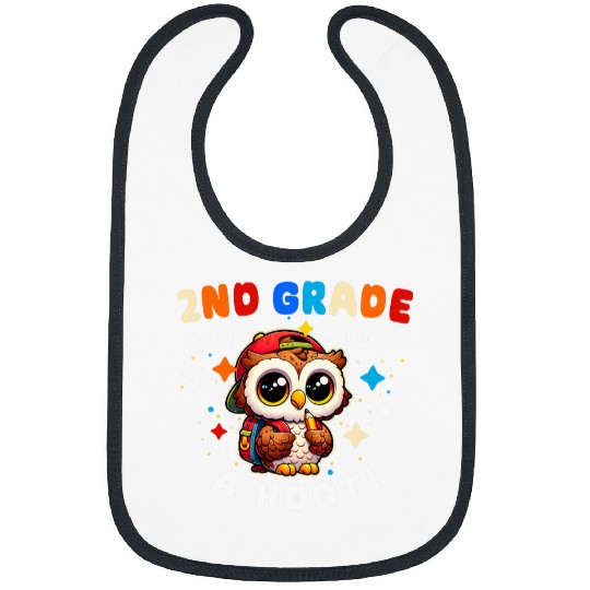 Owl Pet Cute 2nd Grade Teacher Mom Dad Making Learning a Hoot Owl Bibs