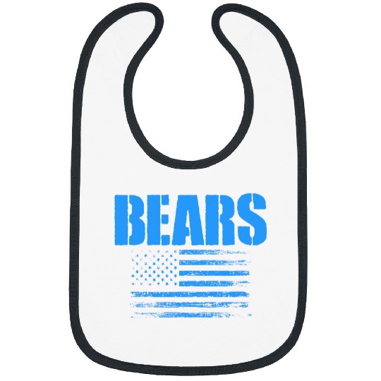 Bear Pet Cambridge Bears USA Flag Pride Bibs