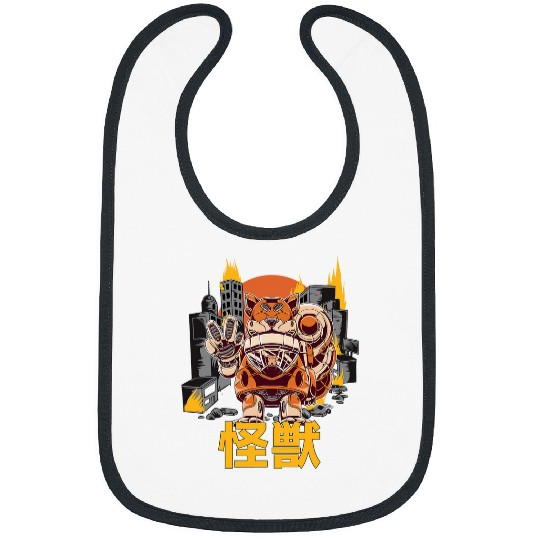 Squirrel Pet Giant Squirrel Sunset Japanese Bibs
