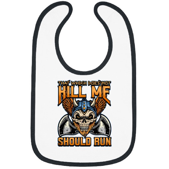 Norse Viking Mythology Design for Viking Warriors 97 Bibs