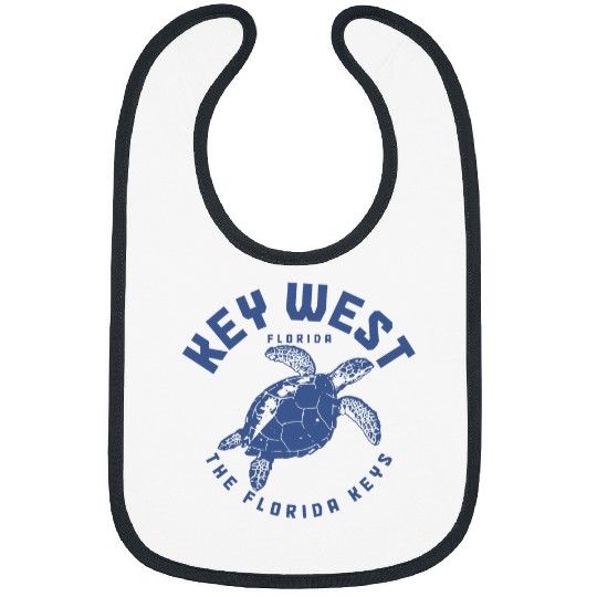 Key West Florida Sea Turtle Scubas Diving Vintage Bibs