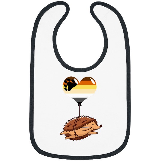 Hedgehog Pet Bear Brotherhood Hedgehog sexual Identity Bibs
